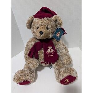HARRODS CHRISTMAS BEAR 1999 Large 24" Collectible Vintage Plush